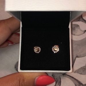 Pandora Heart Earrings